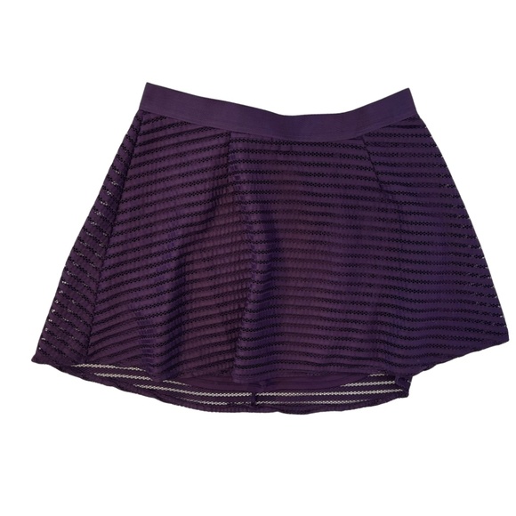 Torrid Plum Mesh Circle Skirt - Picture 2 of 3